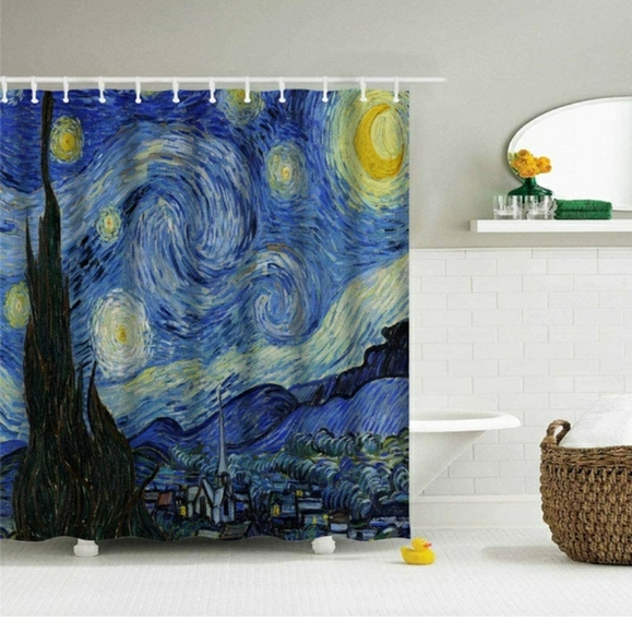 Van Gogh Shower Curtain - Picture 1 of 1